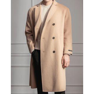 Double-breasted Wool Blend Homemade Coat