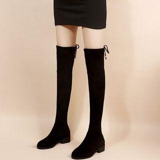 Block Heel Over-the-knee Boots (various Designs)