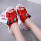 Cross Strap Slipper