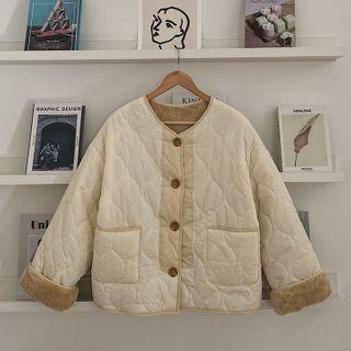 Reversible Fleece-lined Padded Jacket