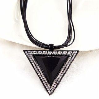 Triangle Necklace As Shown In Figure - One Size