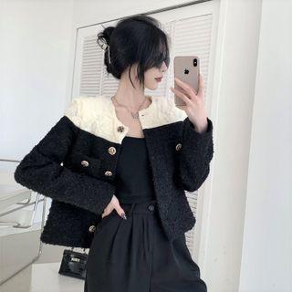 Two-tone Tweed Jacket