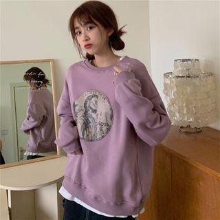 Coin Print Sweatshirt