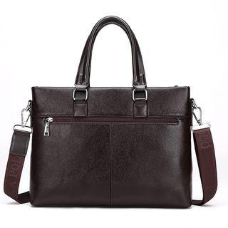Faux Leather Shoulder Bag / Clutch