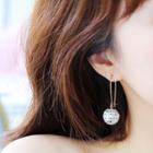 Rhinestone Dangle Earring / Dangle Earring / Pendant Necklace / Gift Box