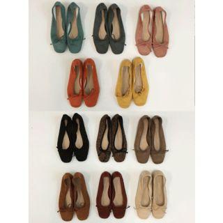 Square-toe Ballet Flats In 11 Colors
