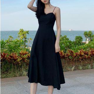 Backless Midi Sun Dress