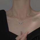 Cube Pendant Necklace Necklace - Silver - One Size