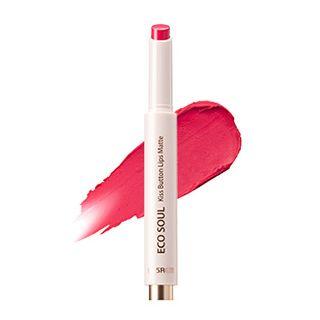 The Saem - Eco Soul Kiss Button Lips Matte #12 Cute Smile 2g
