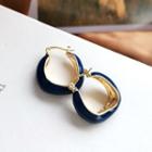 Glaze Alloy Earring 1 Pair - Blue - One Size
