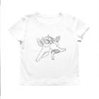 Short-sleeve Angel Print T-shirt