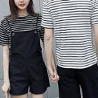 Couple Matching Short-sleeve T-shirt / Shorts / Jumper Shorts