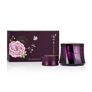 The Face Shop - Myeonghan Miindo Hwansaenggo Special Set : Gold Cream 50ml + Cream 32ml