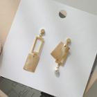 Mismatching Shell Drop Earring As Shown In Figure - One Pair