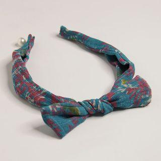 Printed Hair Band As Shown As Figure - One Size