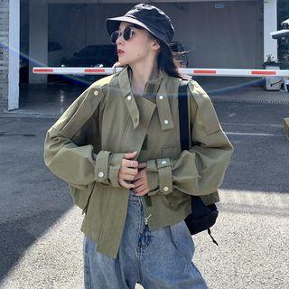 Loose-fit Cargo Jacket
