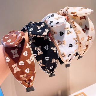 Bear Bow Headband