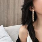 Non-matching Tassel Earring Gold - One Size