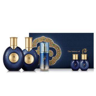 The History Of Whoo - Gongjinhyang Gun Ja Yang Special Set: Skin Softener 140ml + 20ml + Lotion 100ml + 20ml + Moisture All In One Treatment 30ml 5pcs