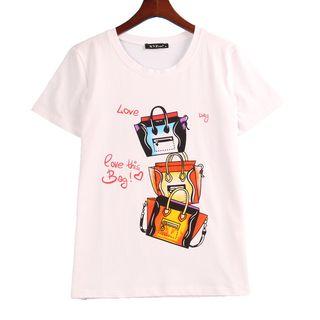 Bag Print Short-sleeve T-shirt