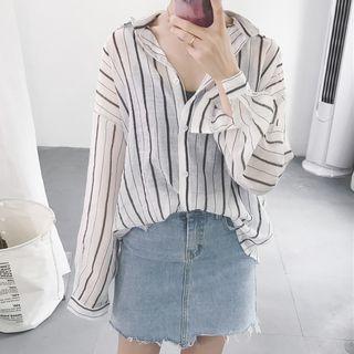 Striped Shirt Stripe - Black & White - One Size