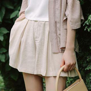 Draped Shorts