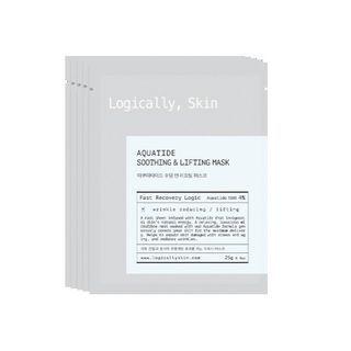Logically, Skin - Aquatide Soothing & Lifting Mask Set 25g X 5 Pcs