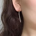 Alloy Bar Dangle Earring 0940 - 1 Pair - Earring - Gold - One Size