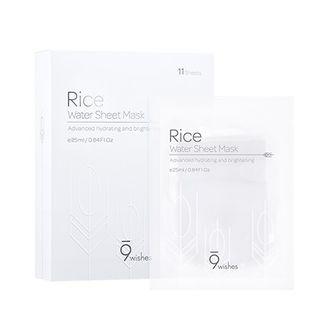 9wishes - Rice Water Sheet Mask 25ml X 11pcs 25ml X 11pcs