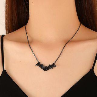 Bat Pendant Alloy Necklace