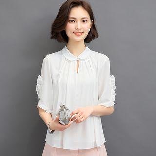 Long-sleeve Losse-fit Top