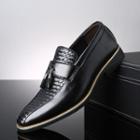 Tassel Detail Block Heel Dress Shoes