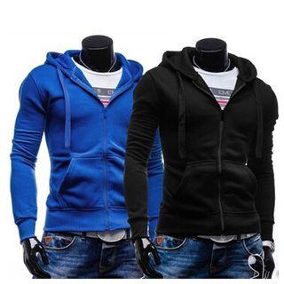 Zip Drawstring Pullover