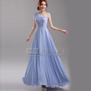 Rosette Evening Gown