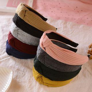 Rib Knit Knot Headband