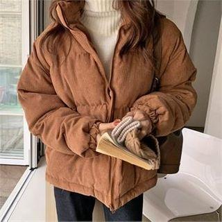 Corduroy Padding Zip Jacket