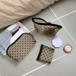 Heart Pvc Pouch (various Designs)