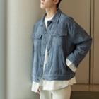 Corduroy Mock Two Piece Button Jacket