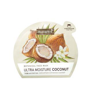 Healing Bird - Botanical Face Mask Ultra Moisture Coconut 10pcs 25ml X 10pcs