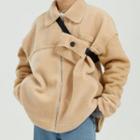 Set: Fleece Zip Jacket + Belt Bag