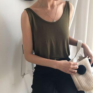 Drop-armhole Tank Top