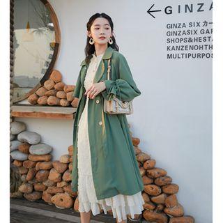 Double-breasted Midi Jacket
