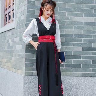 Patterned Hanfu Top / Jacket / Jumper Pants