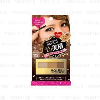Isehan - Heavy Rotation Eyebrow Powder (#01 Light Brown) 3.5g