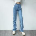 High-waist Boot-out Jeans