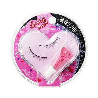Koji - Spring Heart Eyelash (#01 Natural) 1 Pair