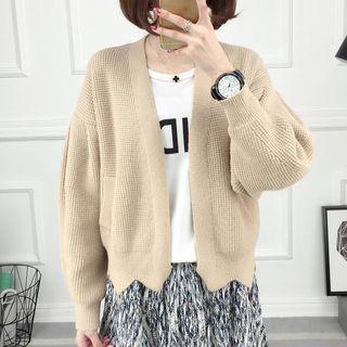 Scalloped Hem Cardigan