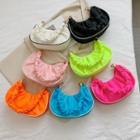 Plain One-shoulder Cloud Bag