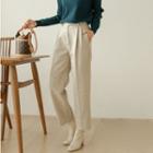 Brushed Relaxed-fit Pants