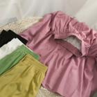 Elastic High-waist Midi Skirt In 5 Colors